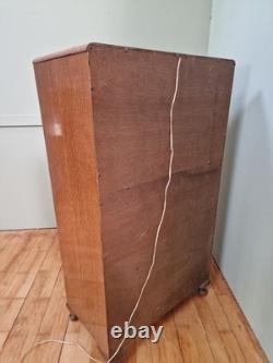 TURNIDGE of LONDON Vintage Retro Extending Teak Cocktail Drinks Cabinet Bar Unit