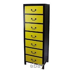Tall Cabinets Cupboards Living Room Furniture With Drawers Slim Storage Unit New