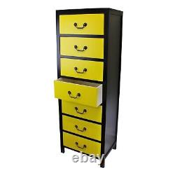 Tall Cabinets Cupboards Living Room Furniture With Drawers Slim Storage Unit New