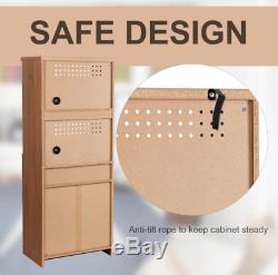 Tall Kitchen Pantry Storage Larder Cabinet Large Cupboard Unit Sideboard Shelf