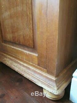 Tall Pine Vintage Kitchen Pantry Larder Linen Cupboard Housekeepers Cabinet Hall