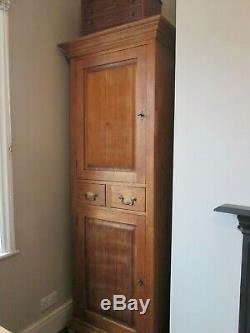 Tall Pine Vintage Kitchen Pantry Larder Linen Cupboard Housekeepers Cabinet Hall