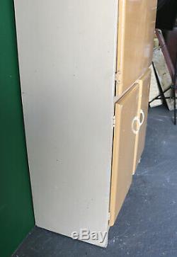 Tall Vintage Kitchen Unit, Cabinet, Larder Cupboard, Worktop, Retro, Refurb