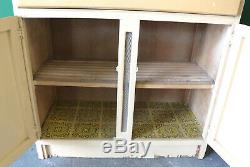 Tall Vintage Kitchen Unit, Cabinet, Larder Cupboard, Worktop, Retro, Refurb