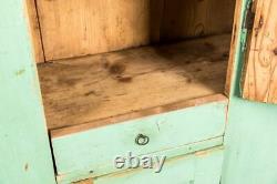 Tall Vintage Larder Cupboard Freestanding Cabinet For Kitchen Utility Or Dining