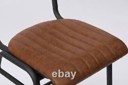 Tan Upholstered Bar Stool Breakfast Bar Stool Counter Stool Retro Stool