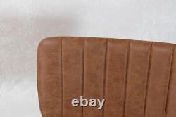 Tan Upholstered Bar Stool Breakfast Bar Stool Counter Stool Retro Stool