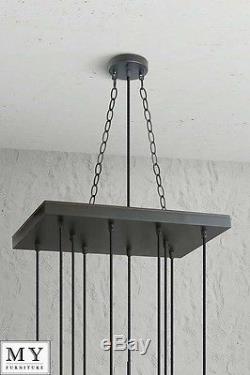 Thibault Industrial Vintage Pendant Retro Chandelier Light Bulbs included