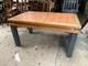 Tile Top Dining Table Detachable Legs Vintage Retro Heavy Pine Kitchen