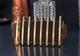 Toast Rack 1940s Wood Brass