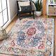 Traditional Area Rugs Stain Proof Oriental Vintage Rugs For Living Room 7664