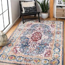 Traditional Area Rugs Stain Proof Oriental Vintage Rugs for Living Room 7664