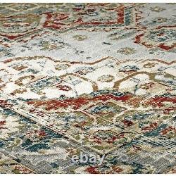 Traditional Vintage Style Area Rug Distressed Faded Design Mats Hall Runners Rug