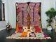 Tribal Boujad Handmade Moroccan Rug 5'5x9'1 Patchworkpurple Berber Wool Carpet
