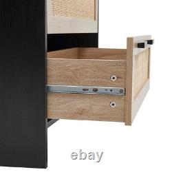 UK Wooden Free Standing Side Corner Cabinet Cupboard Hallway Living Room Storage