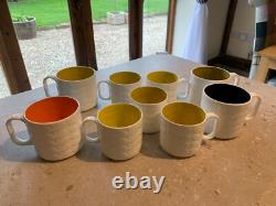Ultra Rare Orla Kiely Raised Stem Coffee + Tea mugs x 9 CHECK OUT MY OTHERS