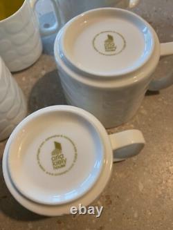 Ultra Rare Orla Kiely Raised Stem Coffee + Tea mugs x 9 CHECK OUT MY OTHERS
