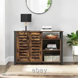Vintage Sideboard Kitchen Cabinet with Glass Surface LSC013B01 Storage Cabinet
