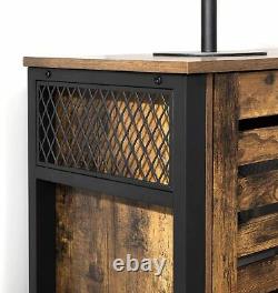 VASAGLE Storage Cabinet, Sideboard with 2 Doors, Adjustable Shelves LSC083B01