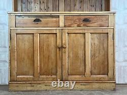 VINTAGE Pitch Pine Country House / Welsh Kitchen Dresser Cupboard £71 DELIVERY