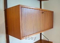 VINTAGE RETRO DANISH MID CENTURY TEAK ROYAL SYSTEM by POUL CADOVIUS