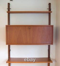 VINTAGE RETRO DANISH MID CENTURY TEAK ROYAL SYSTEM by POUL CADOVIUS