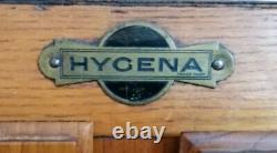 VINTAGE Retro Hygena Kitchen Cabinet Oak 1920s Freestanding Original Character