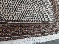 Very large antique vintage rug carpet wool 170 x 225 cm pers ian
