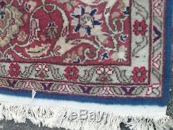Very large antique vintage rug carpet wool 218 x 320 cm pers ian LA-DIK