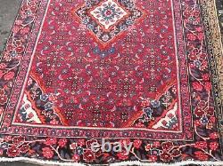 Very large huge vintage rug carpet wool 206 x 128 cm per-sian
