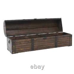 VidaXL Storage Chest Solid Wood Vintage Style 120x30x40 cm