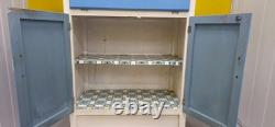 Vintage 1950s Blue Kitchen Cupboard Pantry Larder Unit