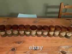 Vintage 1960's Teak Wall Mounted Rotating Spice Rack