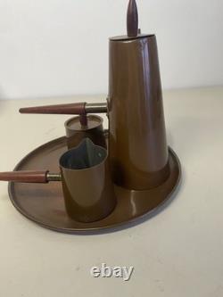 Vintage 1960s Retro Mid-Century Copper Coffee set by ARGV Portugal