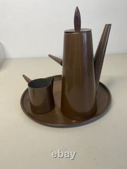 Vintage 1960s Retro Mid-Century Copper Coffee set by ARGV Portugal