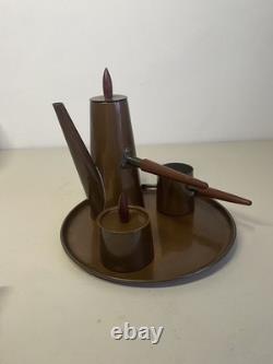 Vintage 1960s Retro Mid-Century Copper Coffee set by ARGV Portugal
