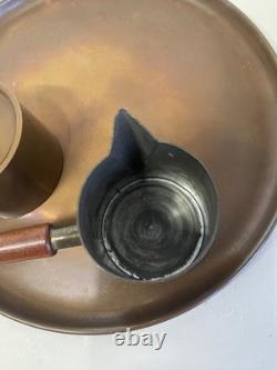 Vintage 1960s Retro Mid-Century Copper Coffee set by ARGV Portugal