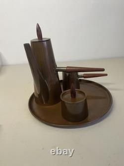 Vintage 1960s Retro Mid-Century Copper Coffee set by ARGV Portugal