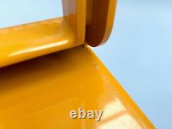 Vintage 1970's/80's Habitat Crayonne Plastic Towel Rail in Rare Mustard Yellow