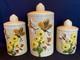 Vintage 1970's Retro 3 Ceramic Kitchen Cannisters