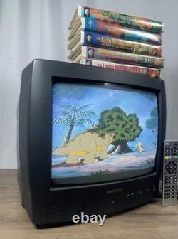 Vintage 1997 Daewoo 14 Retro Gaming CRT Kitchen Tv? Withremote Works Great