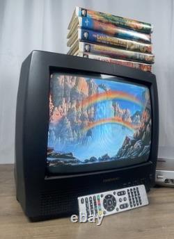 Vintage 1997 Daewoo 14 Retro Gaming CRT Kitchen Tv? Withremote Works Great