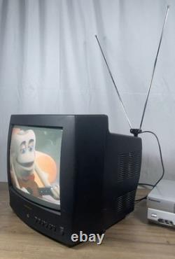 Vintage 1997 Daewoo 14 Retro Gaming CRT Kitchen Tv? Withremote Works Great