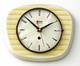 Vintage 26cm Garant Wall Clock Ceramic Retro Mid Century Style Yellow German