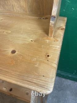 Vintage 2 Piece Pine Kitchen Dresser Rustic Farmhouse