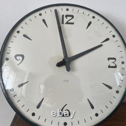 Vintage 32cm ITR Wall Clock Retro Mid Century Style Industrial Vintage