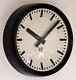 Vintage 32cm Pragotron Wall Clock Industrial Retro Mid Century Factory Gift