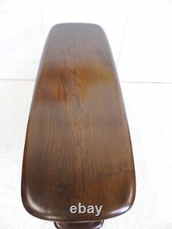 Vintage 50s Ercol baby Giraffe Room Divider Trolley Bookcase Elm