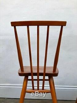 Vintage 60's Ercol 2 x 391 Dining Chairs. Retro Danish. DELIVERY