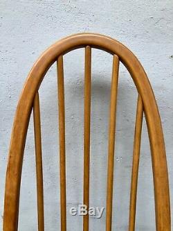 Vintage 60's Ercol 4 x Blonde Windor Dining Chairs. Retro Danish. DELIVERY